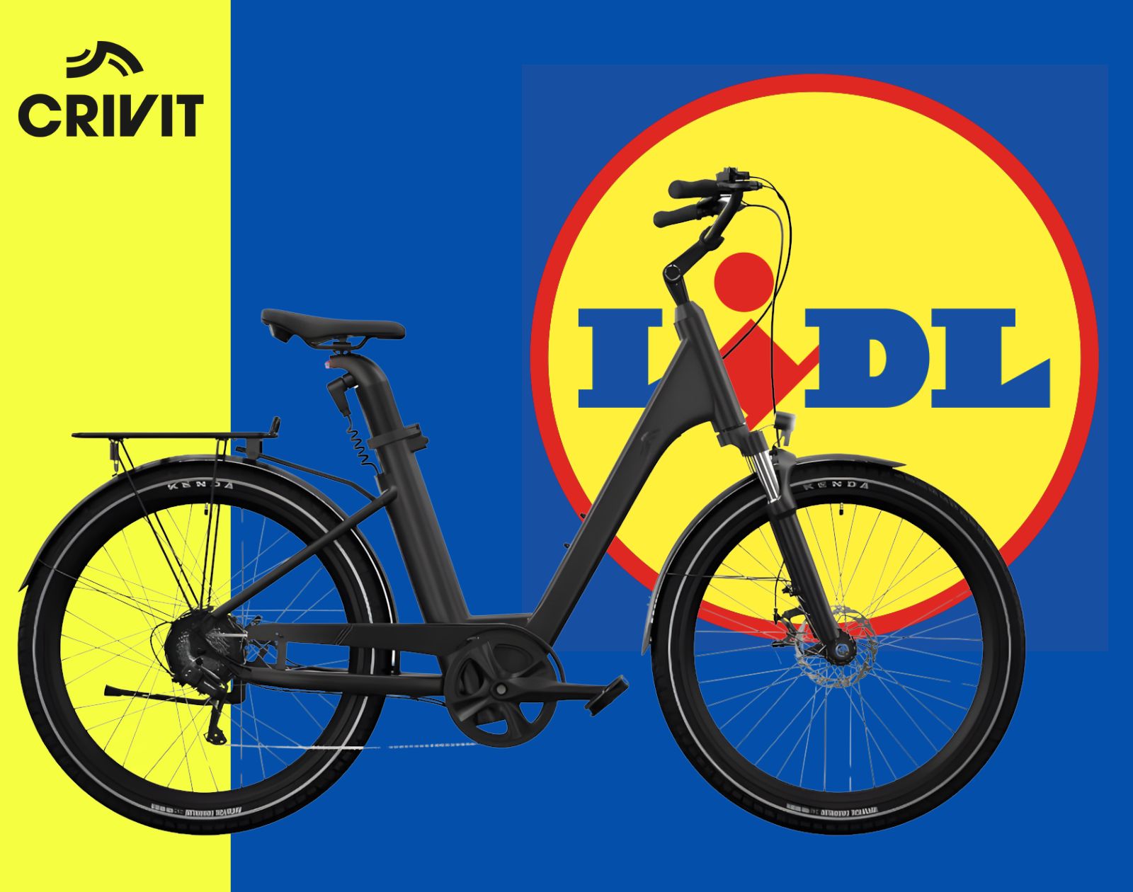 Lidl Crivit Classic vélo électrique ville