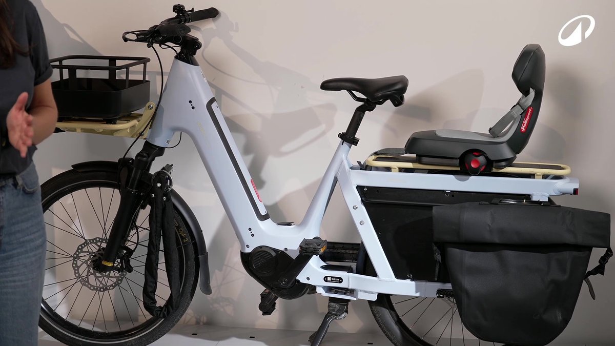 Decathlon Btwin E-Two 900 vélo cargo électrique midtail