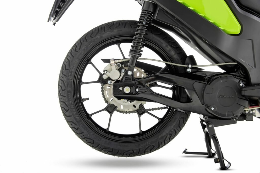 Fantic Electric : la roue arrière 