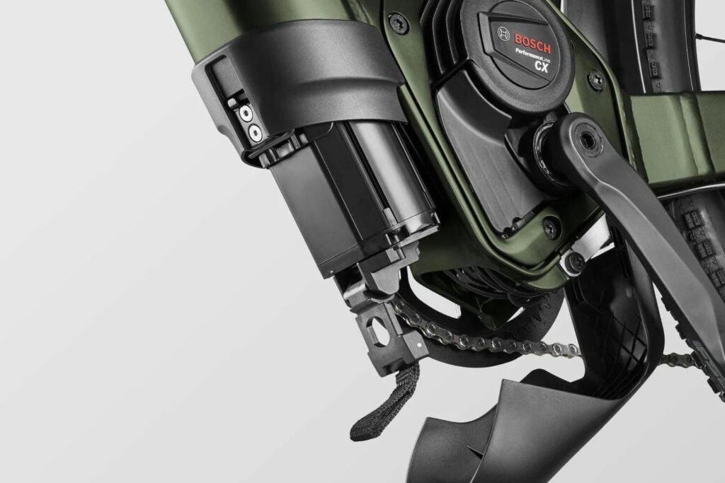 La batterie Bosch PowerTube 750Wh du Canyon Pathlite:ON 7 SUV 