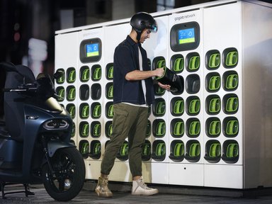 Gogoro service d'échange de batteries électriques