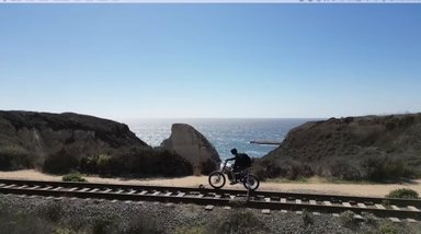 Vélo sur rails