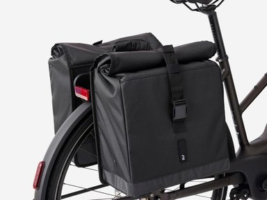 Double sacoche 40 litres pour vélo chez Decathlon