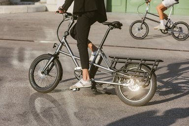 Vello Sub vélo longtail électrique titane