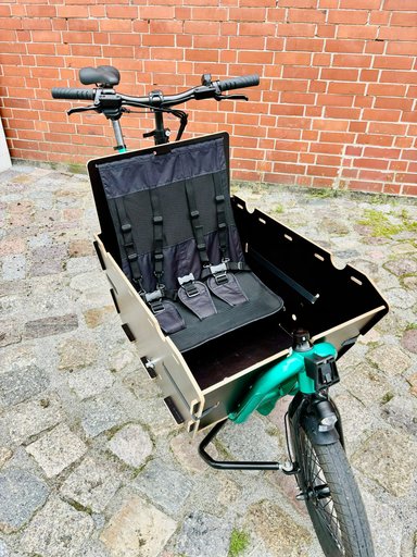 Super Mighty vélo cargo caisse enfants