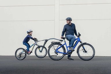 barre de traction vélo enfant