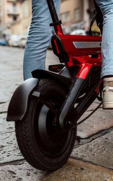 Pack vélo électrique potence pliable