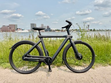 Essai du VanMoof S6 en ville à Amsterdam