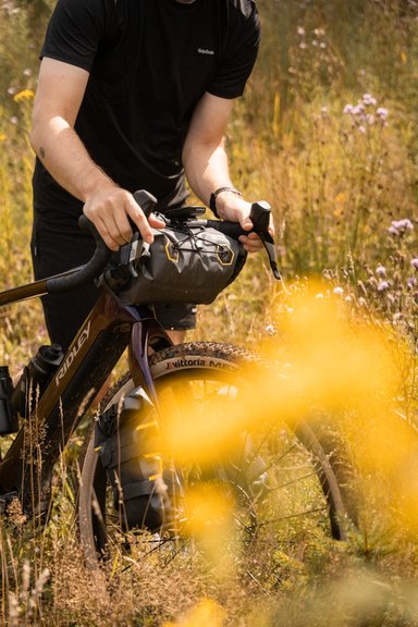 Gravel électrique Ridley E-Kanzo Adventure équipé du moteur Bosch Performance Line CX, idéal pour l’aventure et le bikepacking