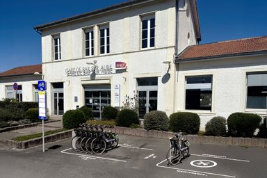 Vélo Train gares Fluo Grand Est