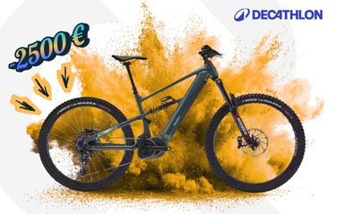 Déstockage Decathlon : VTT électriques fortement remisés jusqu’à −50 % et −2 500 €, modèles Stilus et Rockrider