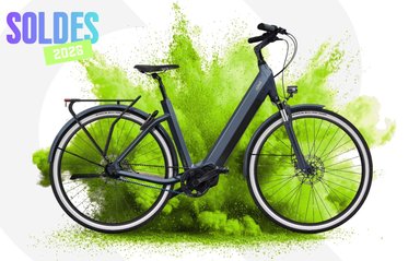 Vélo électrique O2feel iSwan City Boost 7.1 – soldes d’hiver 2026