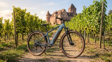 Decathlon Rockrider E-EXPL 100 LTD, VTC électrique avec batterie longue autonomie de 100 km
