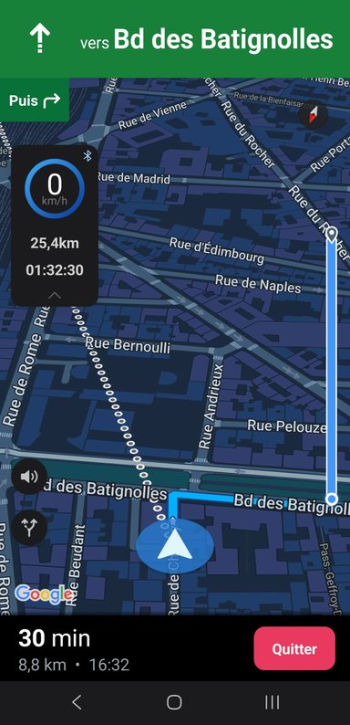 Tenways AGO X Special Edition navigation guidage