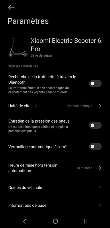 Xiaomi Electric Scooter 6 Pro application 4