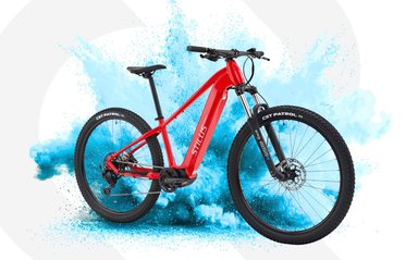 VTT électrique Rockrider Stilus Offroad+ 29 pouces avec batterie 720 Wh chez Decathlon