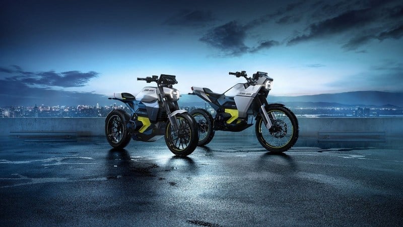 Can-Am motos électriques ©BRP 2022
