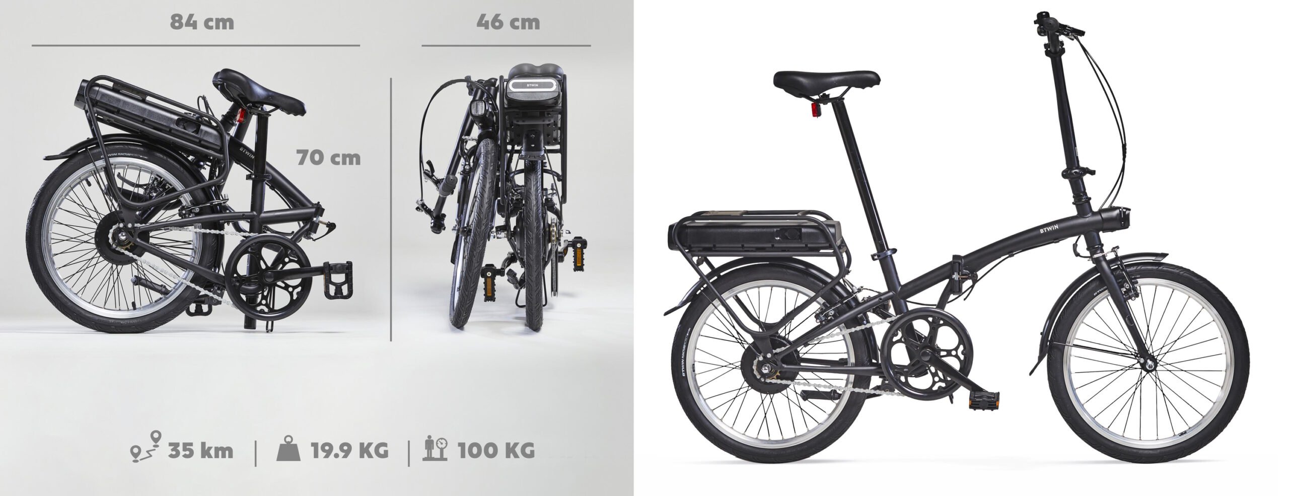 Decathlon Btwin E Fold 100