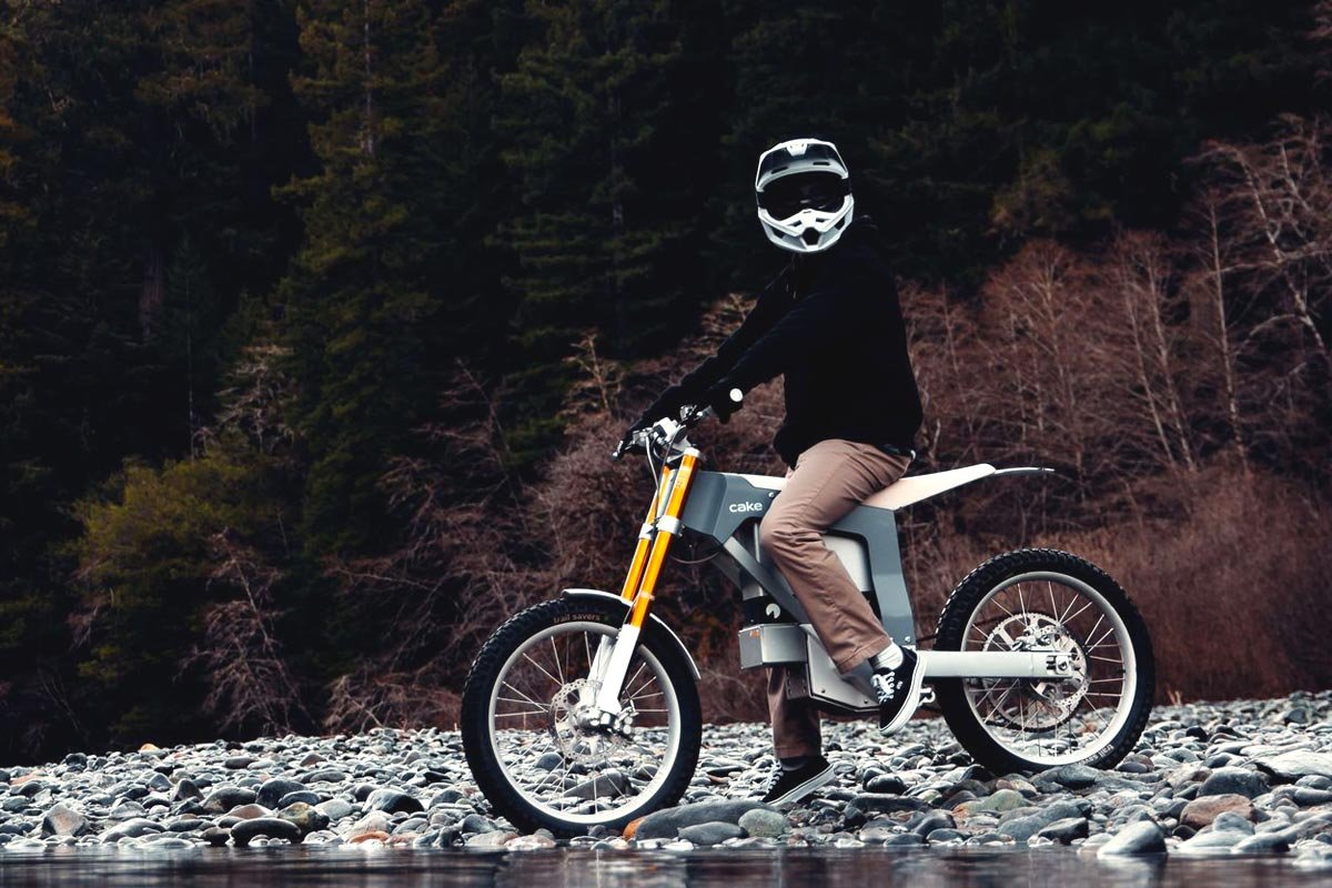 Moto électrique tout-terrain Cake