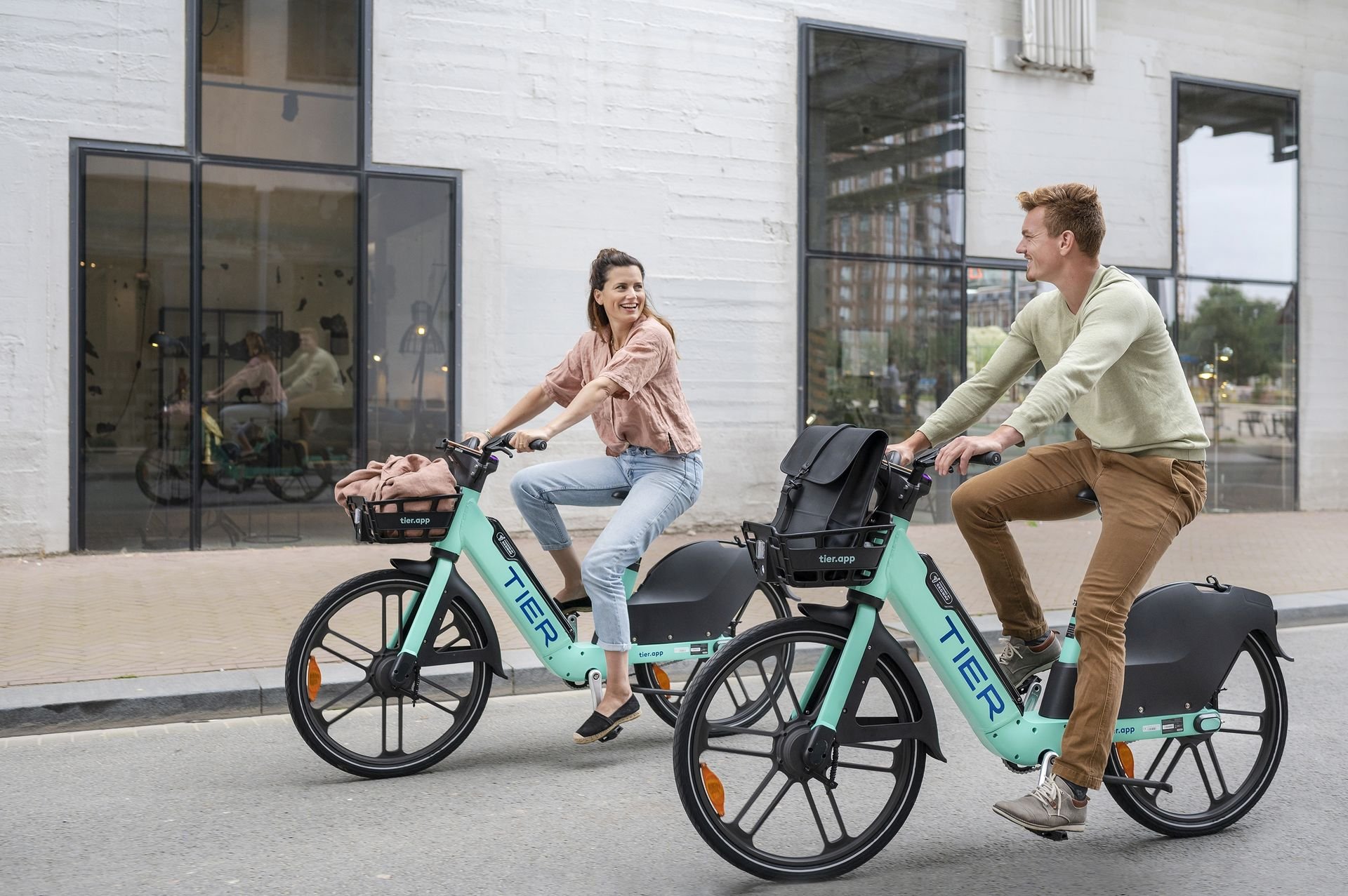 Vélo électrique libre-service Tier