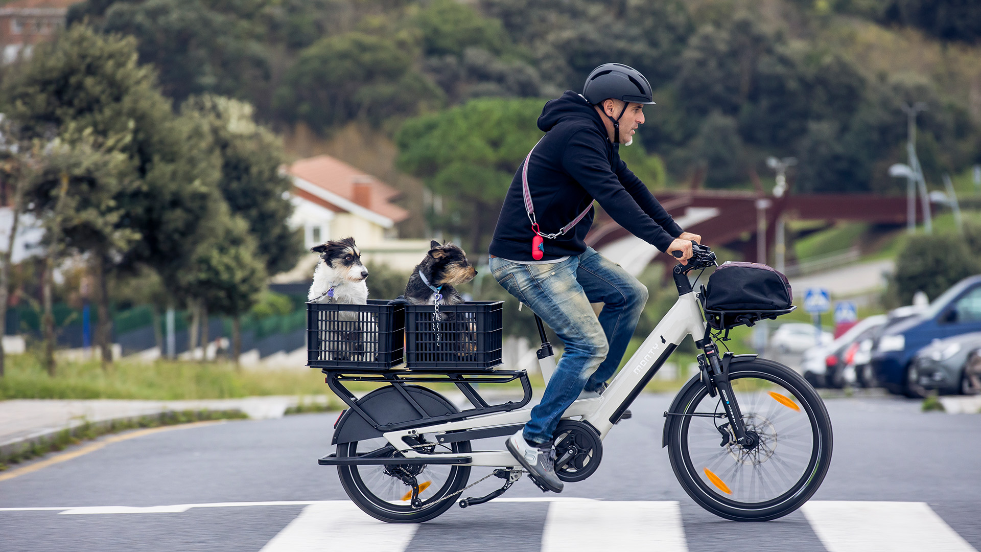 Monty Cargo V4 vélo électrique longtail