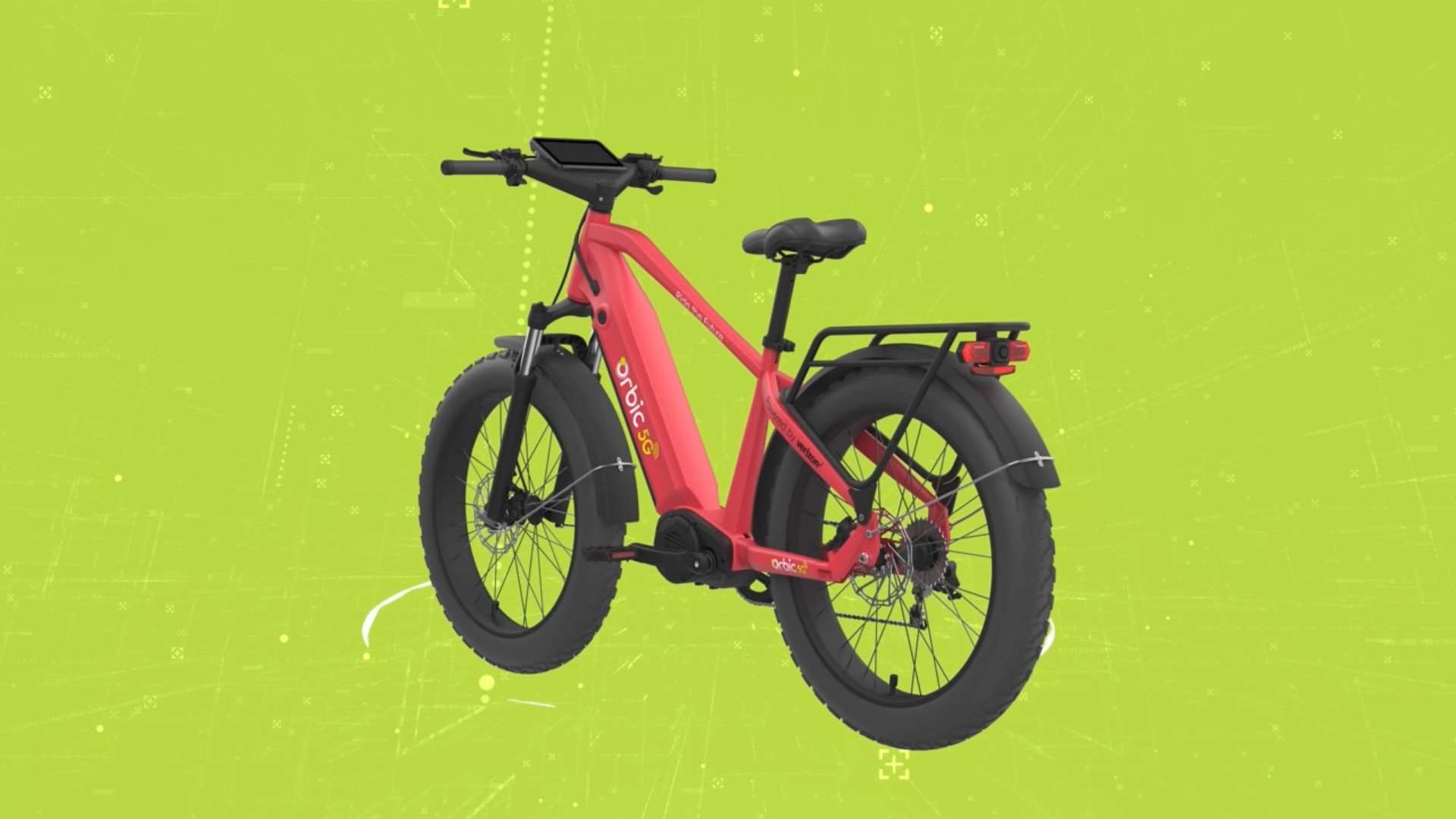 Orbic 5G E-bike radar arrière