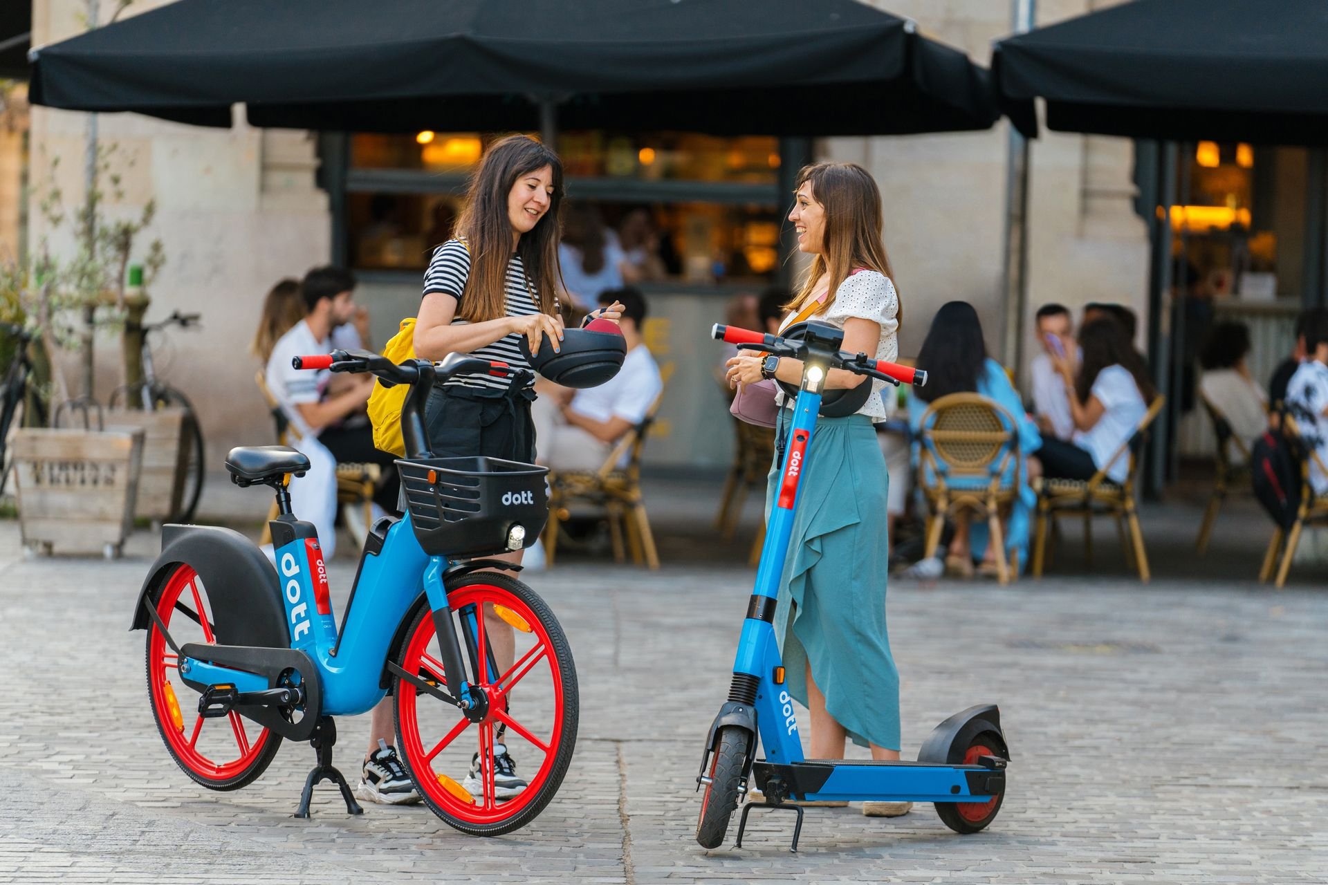 Vélo libre service trottinette électrique