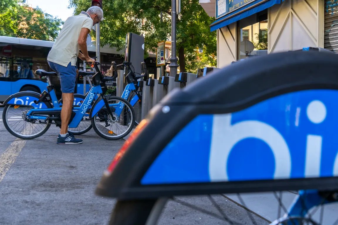 Vélo libre-service Madrid BiciMAD