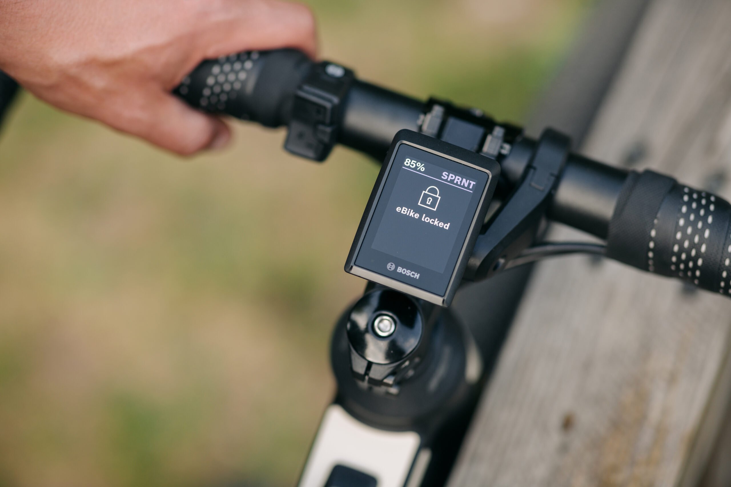 Vélo électrique sécurisé avec eBike Lock