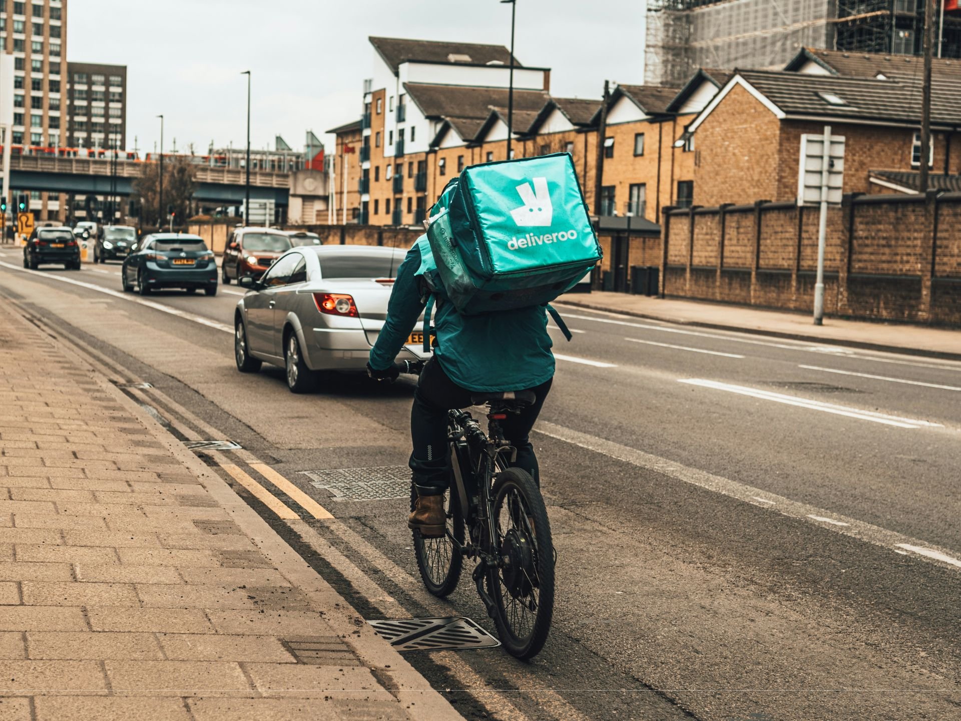 Livreur vélo électrique