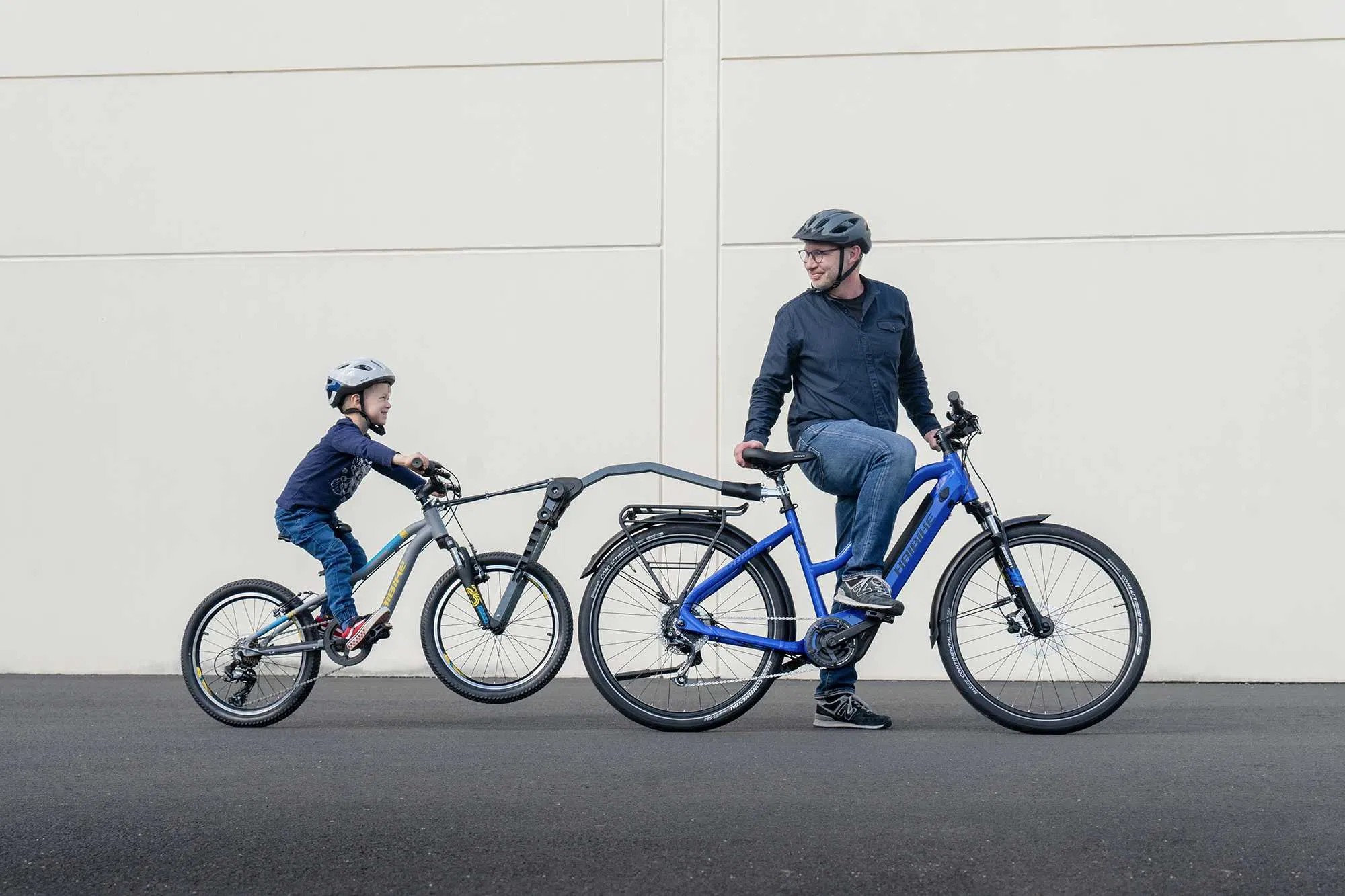 barre de traction vélo enfant