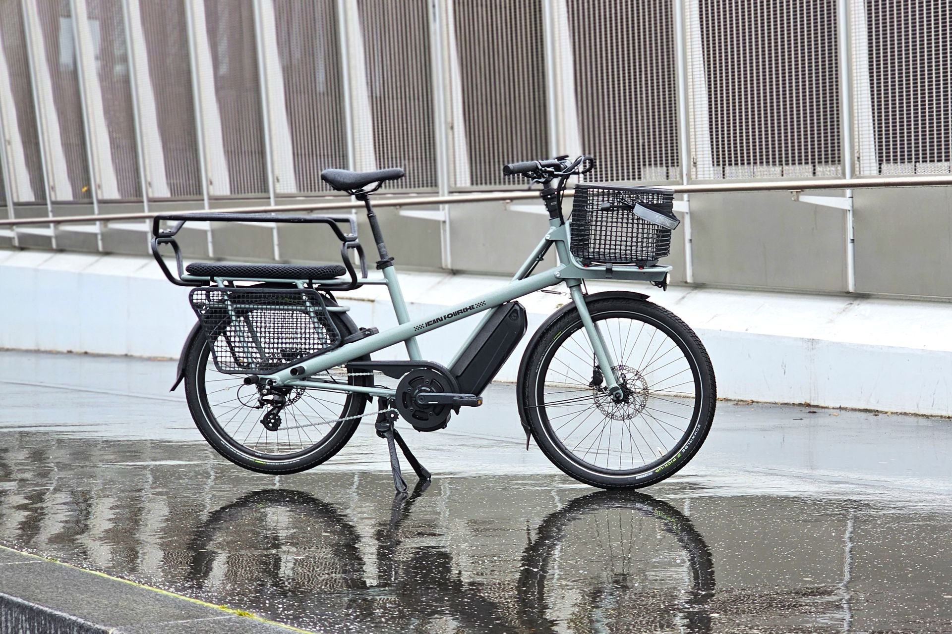 Jean Fourche II essai vélo cargo compact