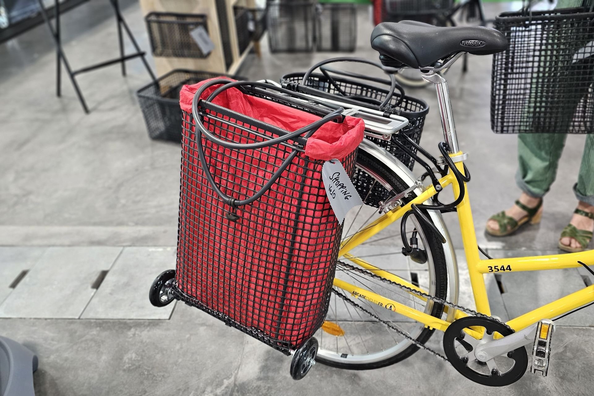 Panier vélo chariot Matlama