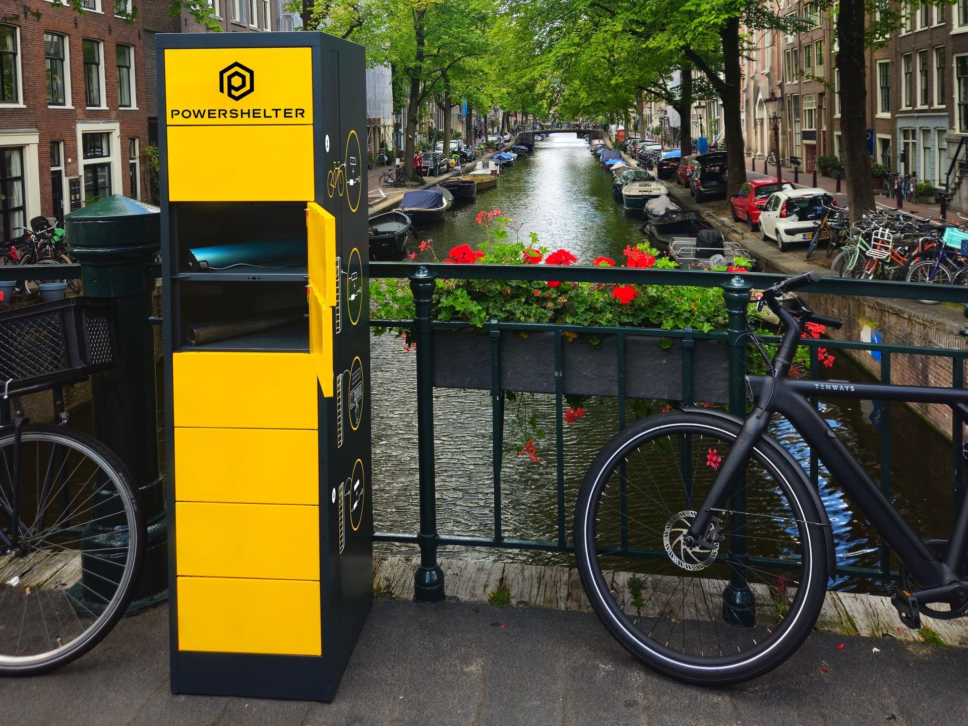 Station recharge vélos électriques Amsterdam
