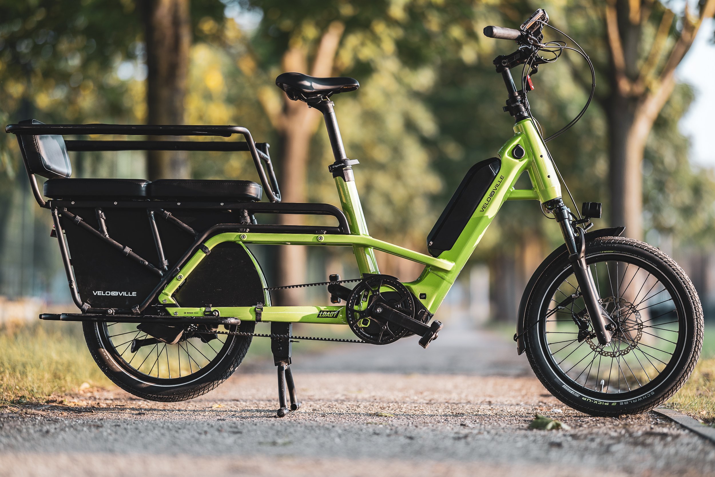 Vélo de Ville Loady cargo longtail testé