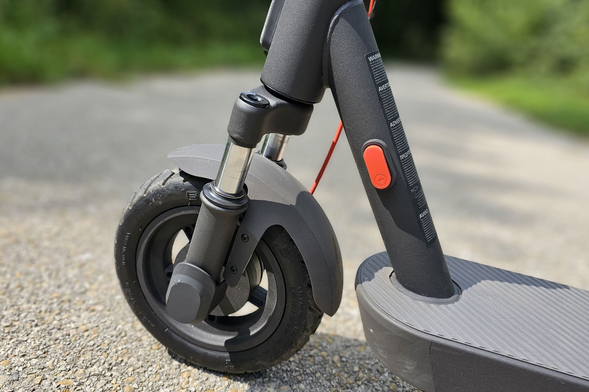 Xiaomi Electric Scooter 5 suspension