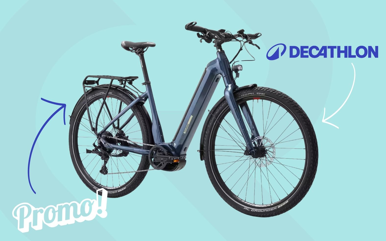 VTC électrique Stilus E-Touring Décathlon - Promo 1 000 euros