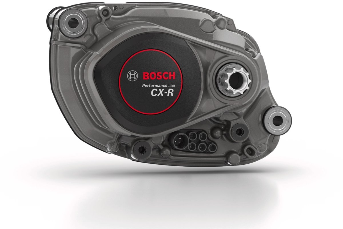 Moteur Bosch Performance Line CX-R (BDU386Y) de 100 Nm, Smart System, avec modes eMTB+ et Race.