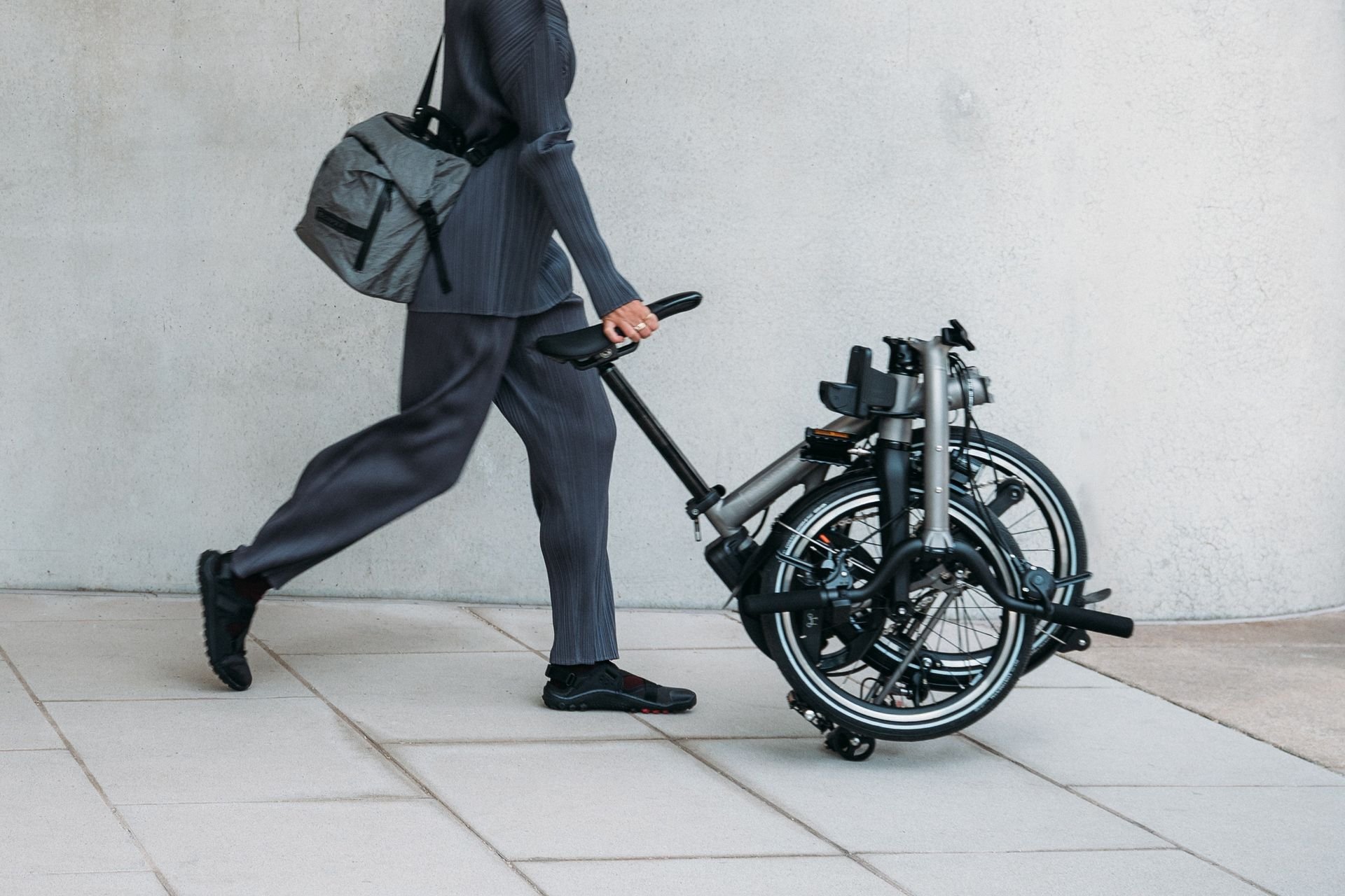 Brompton T Line électrique roulettes