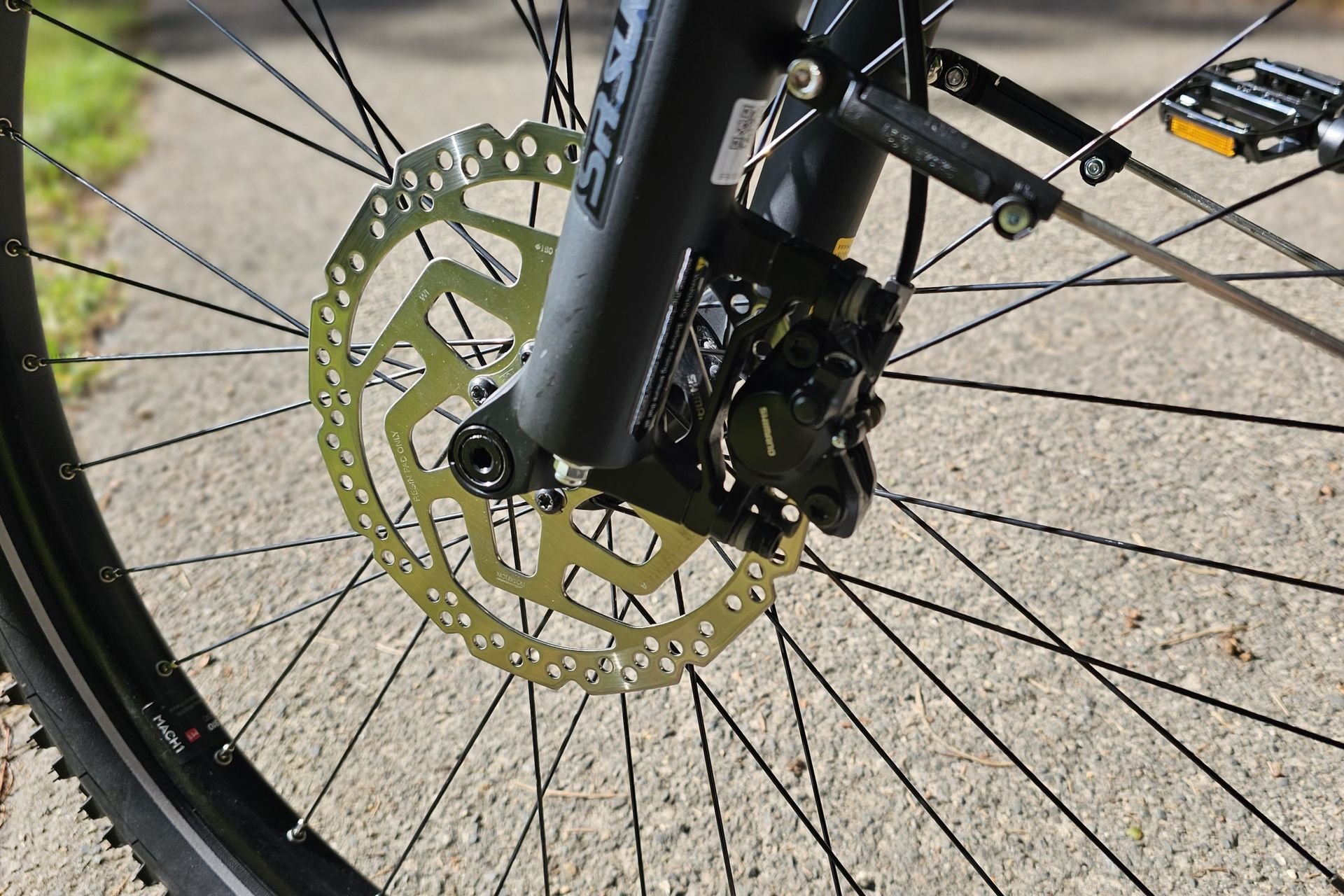 Freins hydrauliques du Vefaa Parcours