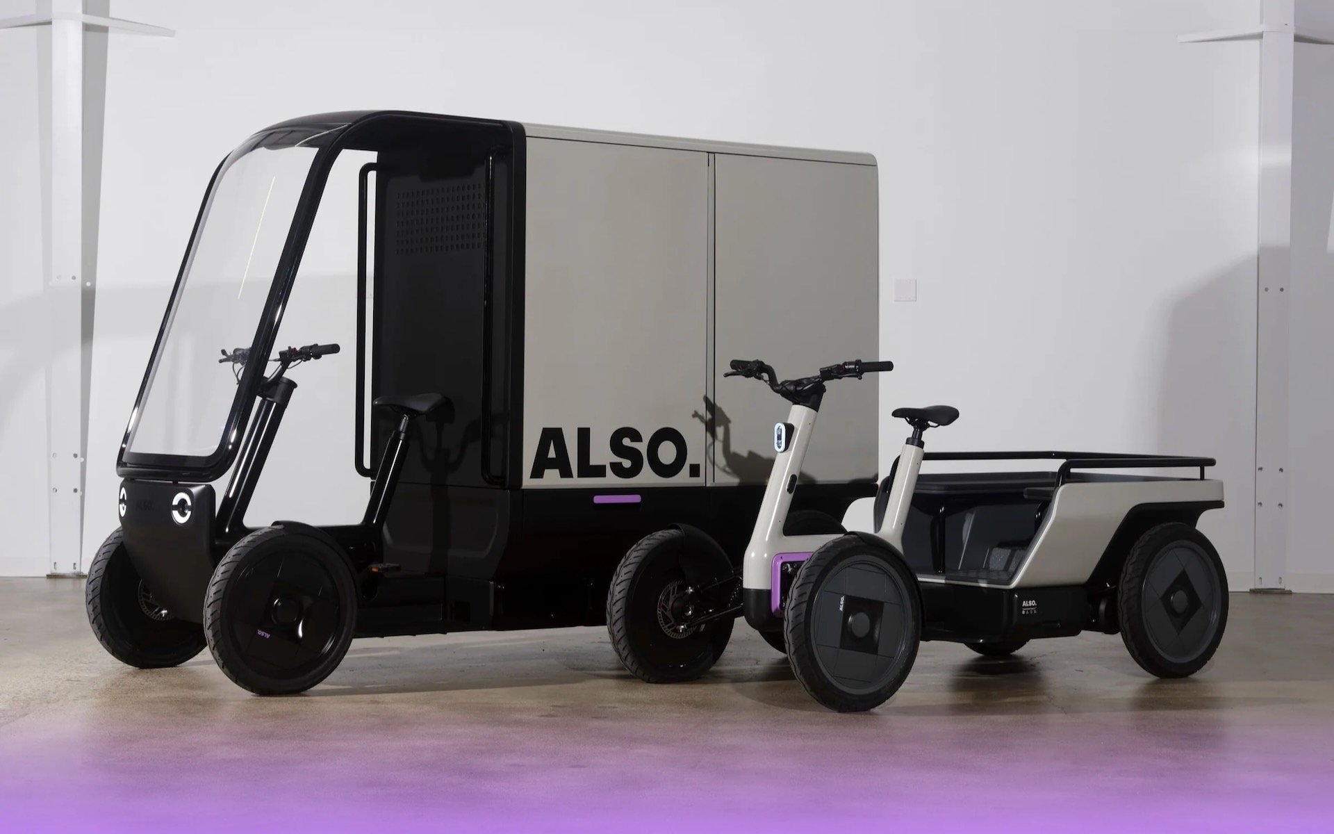 Amazon mise sur les quadricycles Also TM-Q de Rivian