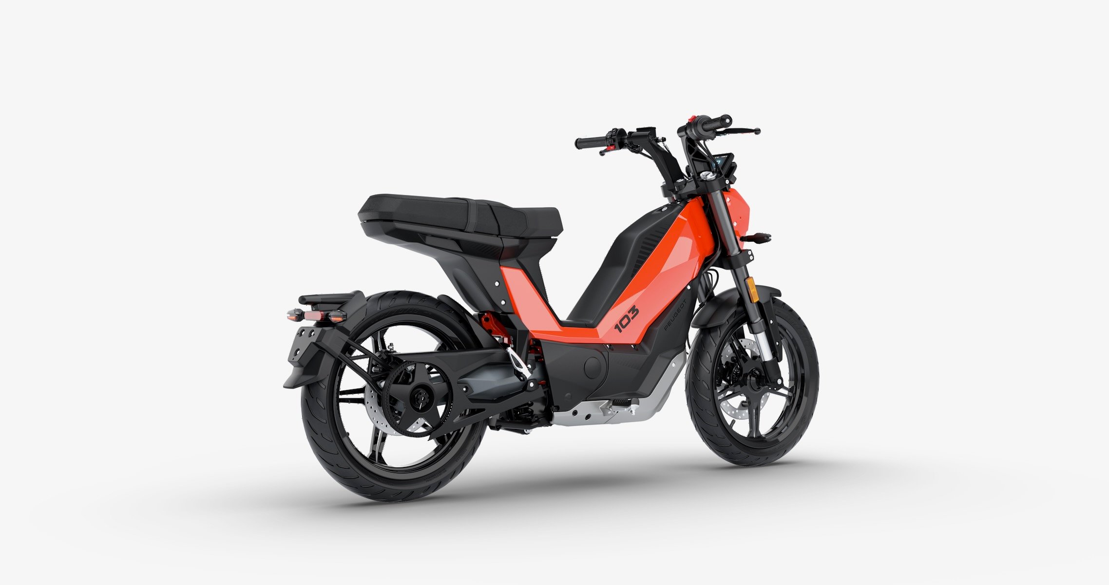 Peugeot 103 électrique, mob culte des années 80 revisitée sur le stand Peugeot à l’EICMA 2025