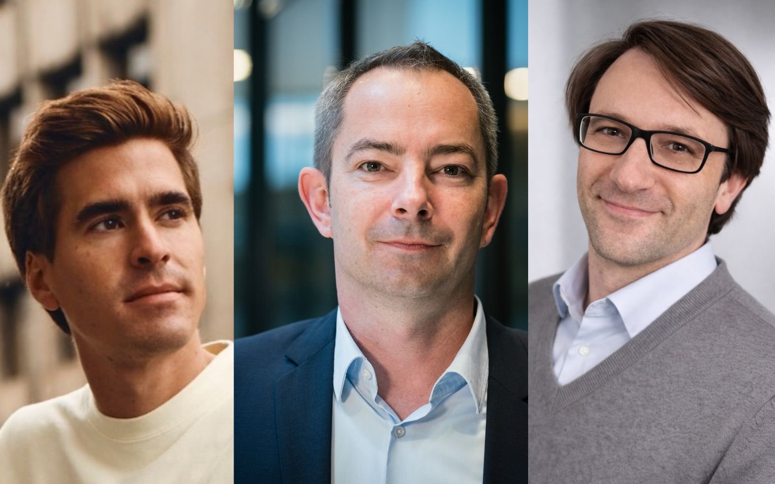 De gauche à droite : Tanguy Goretti ; Oliver Barleben et Kjell Fastré. © Cowboy