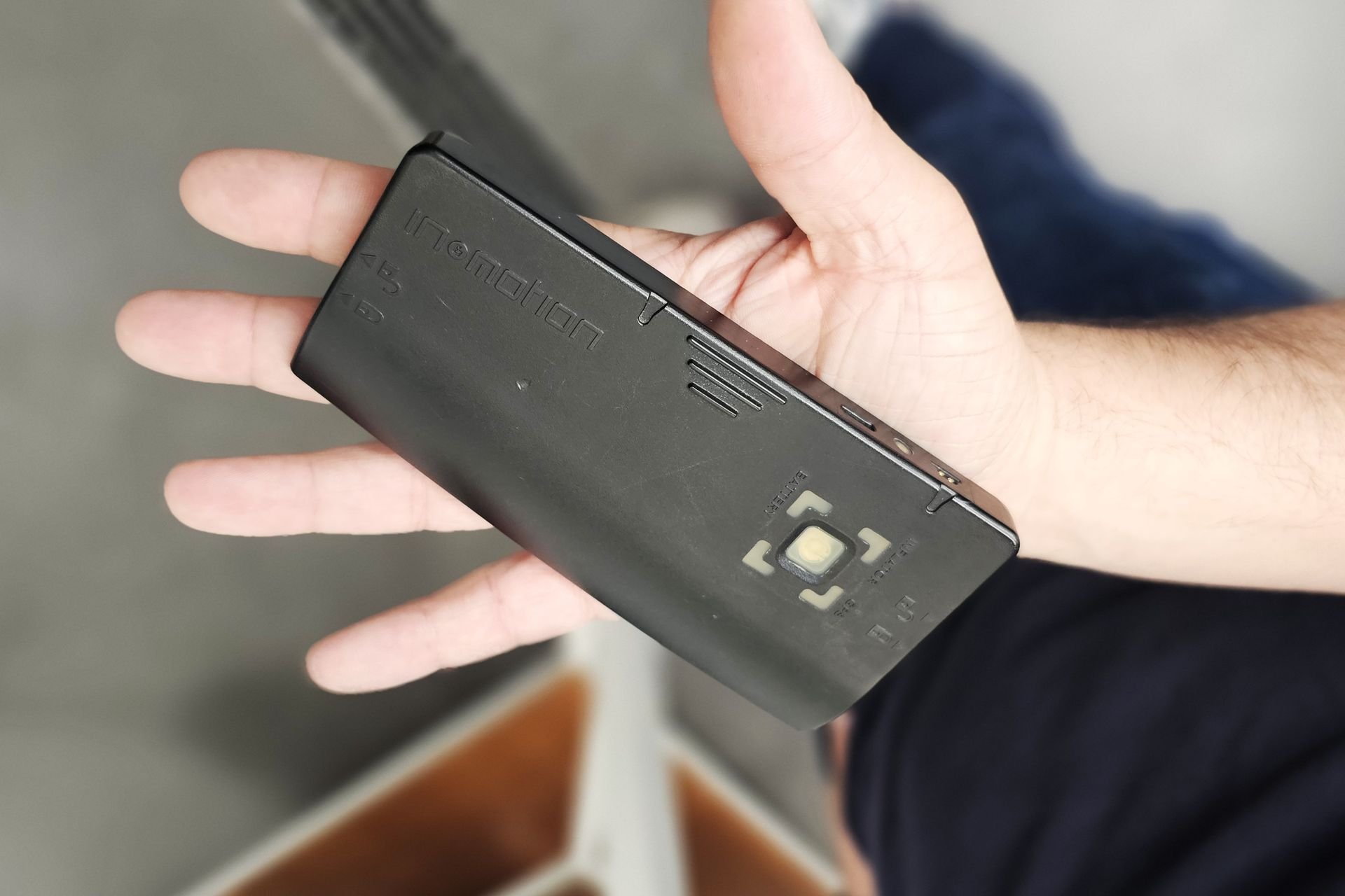 Airbag vélo Van Rysel boîtier In&Box