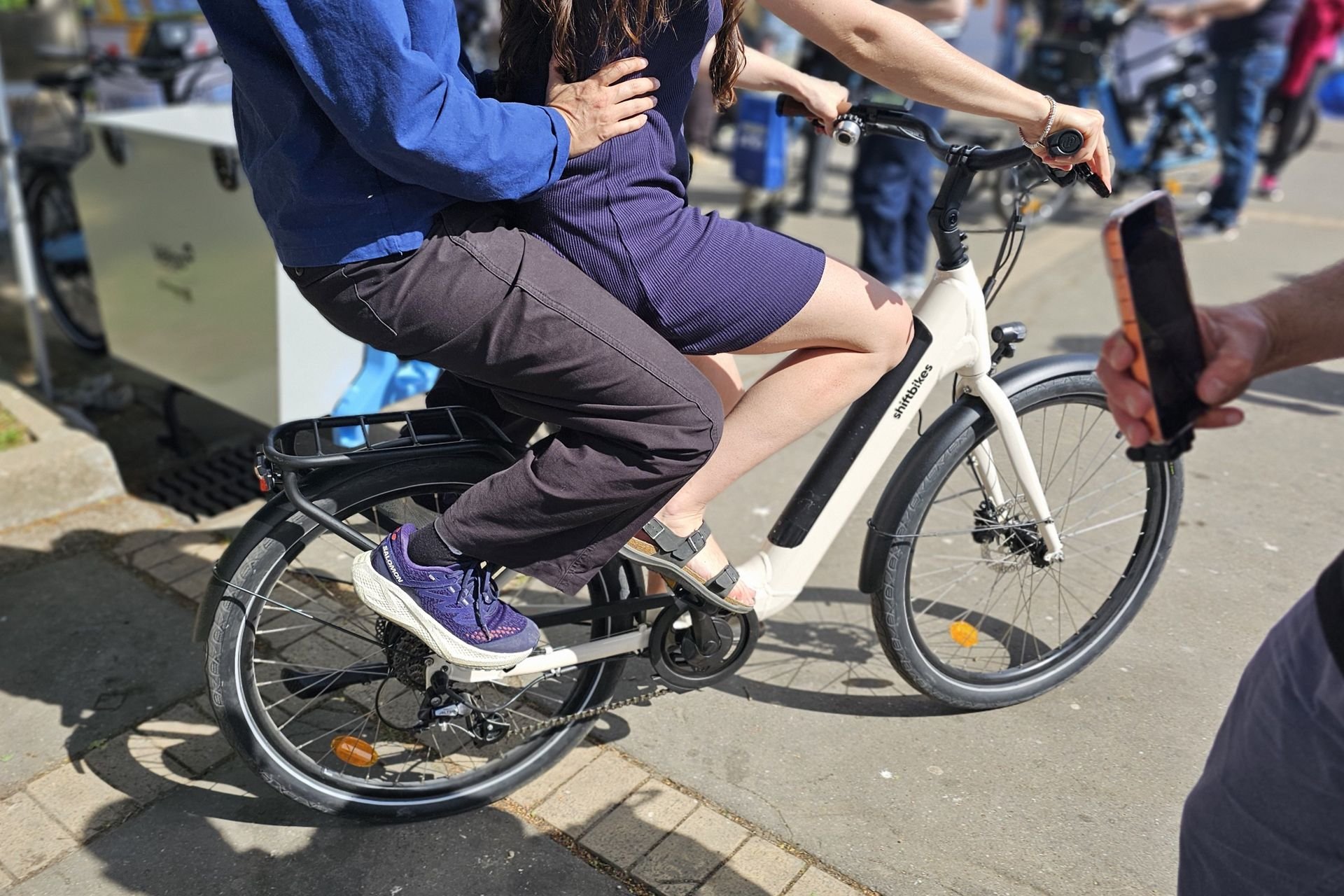 Selle Jallot essai Vélo in Paris