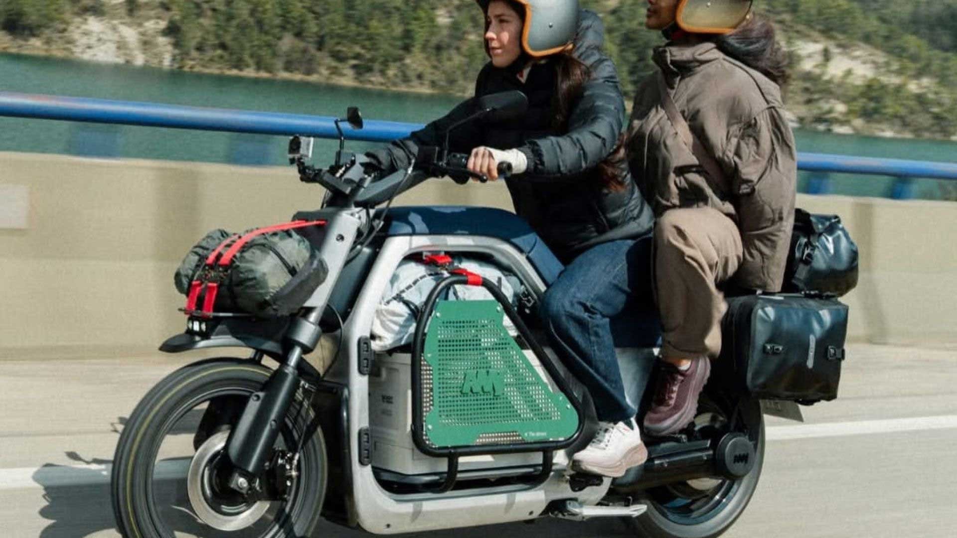 La moto électrique ANY LUV1 mise sur sa conception modulaire pour se démarquer