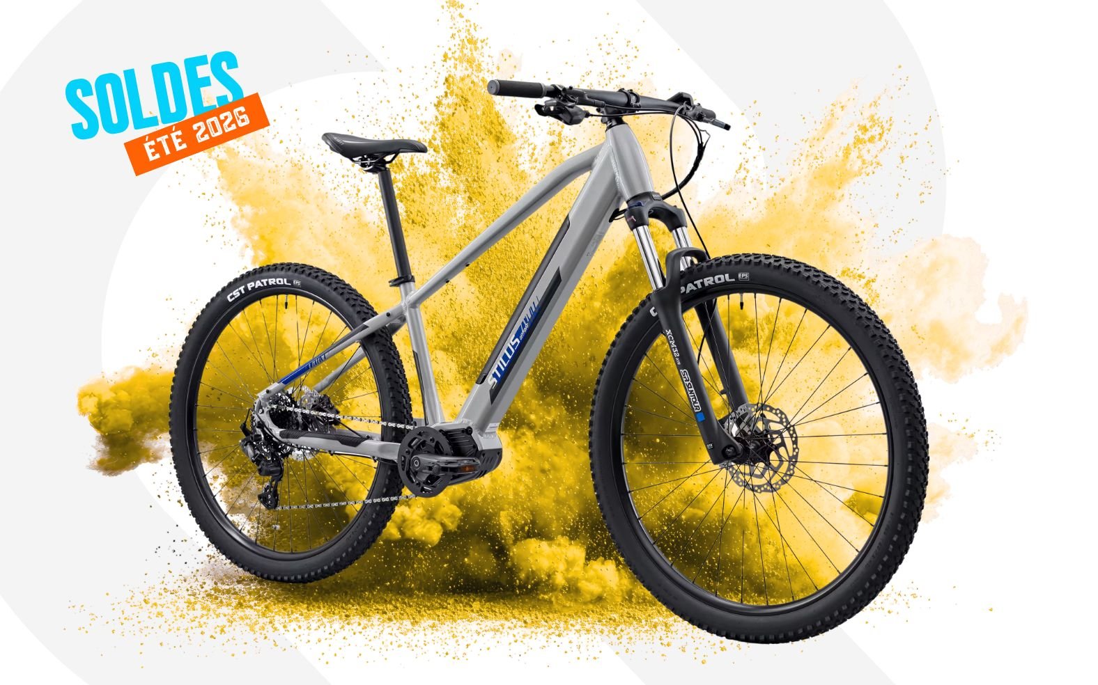 VTT électrique Decathlon Stilus Off Road 29 pouces avec moteur central 110 Nm en promotion à 1 299 €
