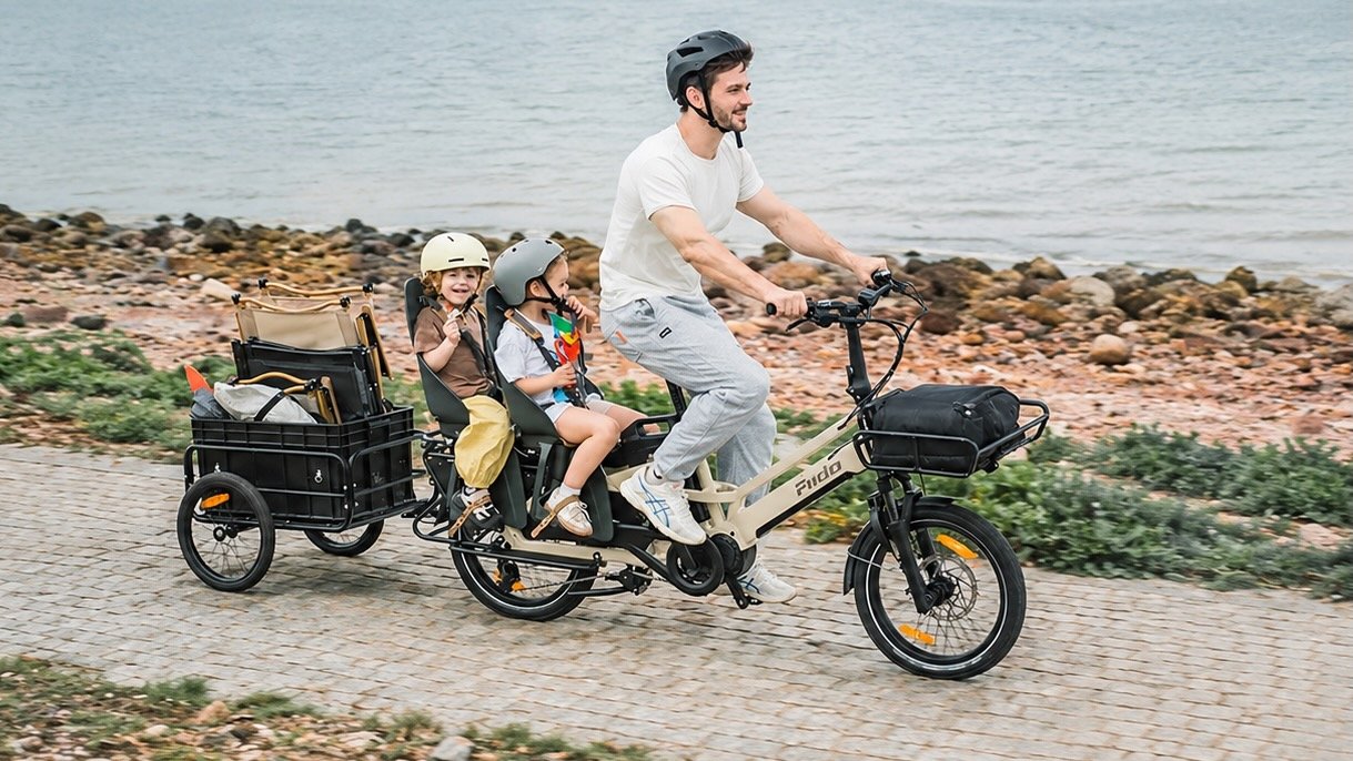 Fiido T3 Max, cargo électrique longtail avec moteur central 100 Nm et double batterie pour 200 km d'autonomie