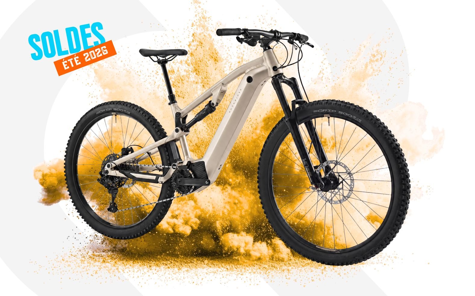 Rockrider E-EXPL 520 S VTT électrique tout-suspendu à 2 399 € chez Decathlon