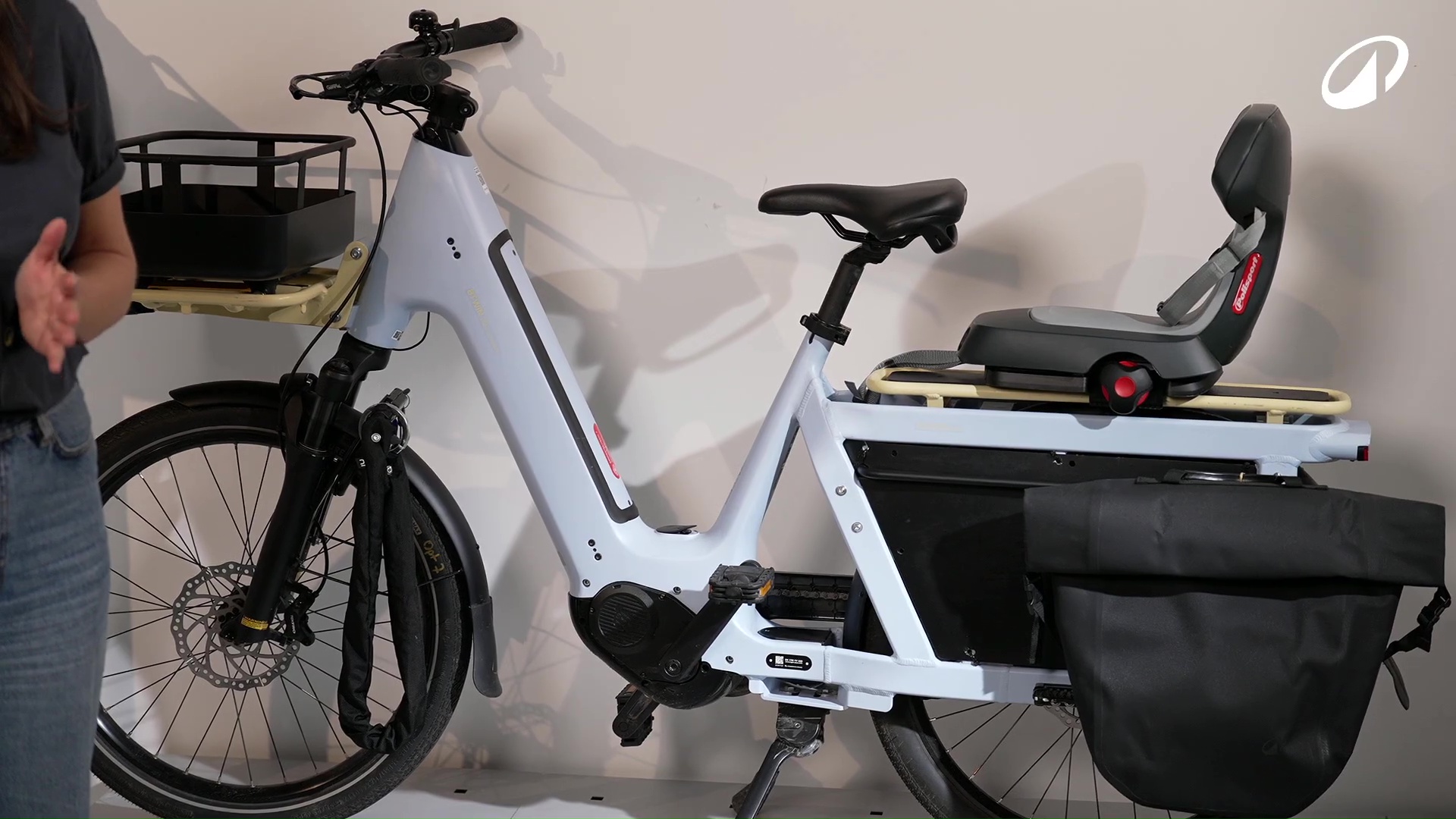 Decathlon Btwin E-Two 900 vélo cargo électrique midtail